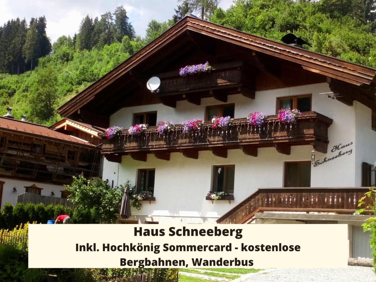 Haus Schneeberg Mit Hochkoenig Card Apartment Muhlbach Am Hochkonig Luaran gambar